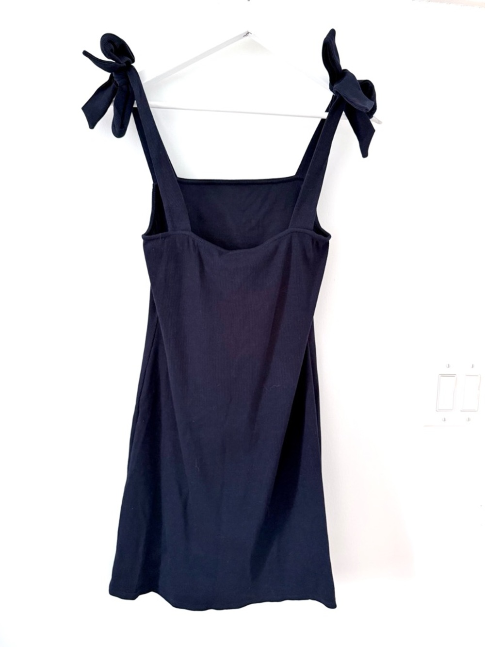 BNWT Sezane Evie Dress, navy, size US L - Picture 6 of 13
